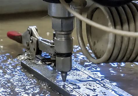 sheet metal water jet cutting|disadvantages of water jet cutting.